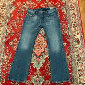 Diesel Zatiny Regular Bootcut Button Fly Mens Jeans 36/32